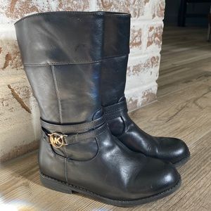 Michael Kors kids black boots